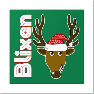 Blixen, Family Christmas Santa Anime 8+ Reindeer Tshirts Posters and Art